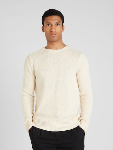 anerkjendt Sweater 'AKSUNE' in White: front