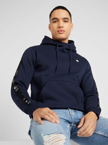 Sweat-shirt G-Star RAW en bleu : devant