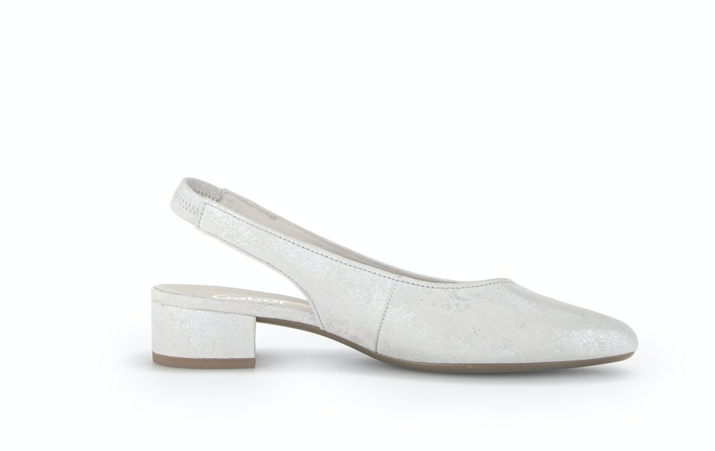 GABOR Slingback pumps in Silver