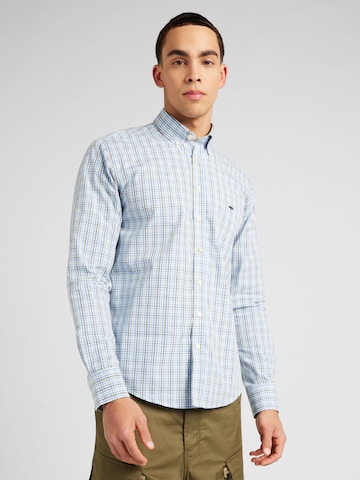 FYNCH-HATTON - Regular Fit Camisa em azul: frente