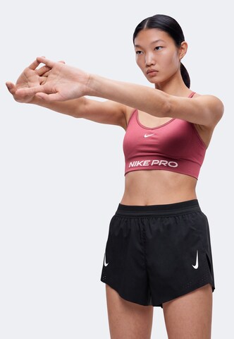 NIKE Μπουστάκι Αθλητικό σουτιέν 'Pro' σε ροζ