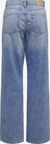 Only Petite Wide Leg Jeans 'MOLLY' in Blau