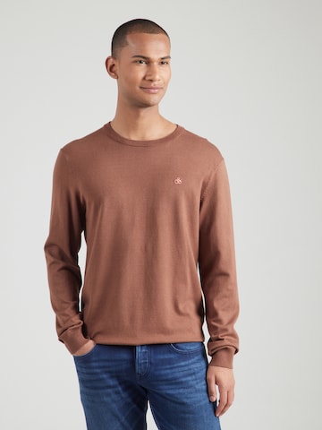 Pull-over 'Seasonal Core' SCOTCH & SODA en marron : devant