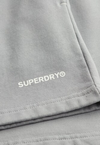 Superdry Regular Broek in Grijs