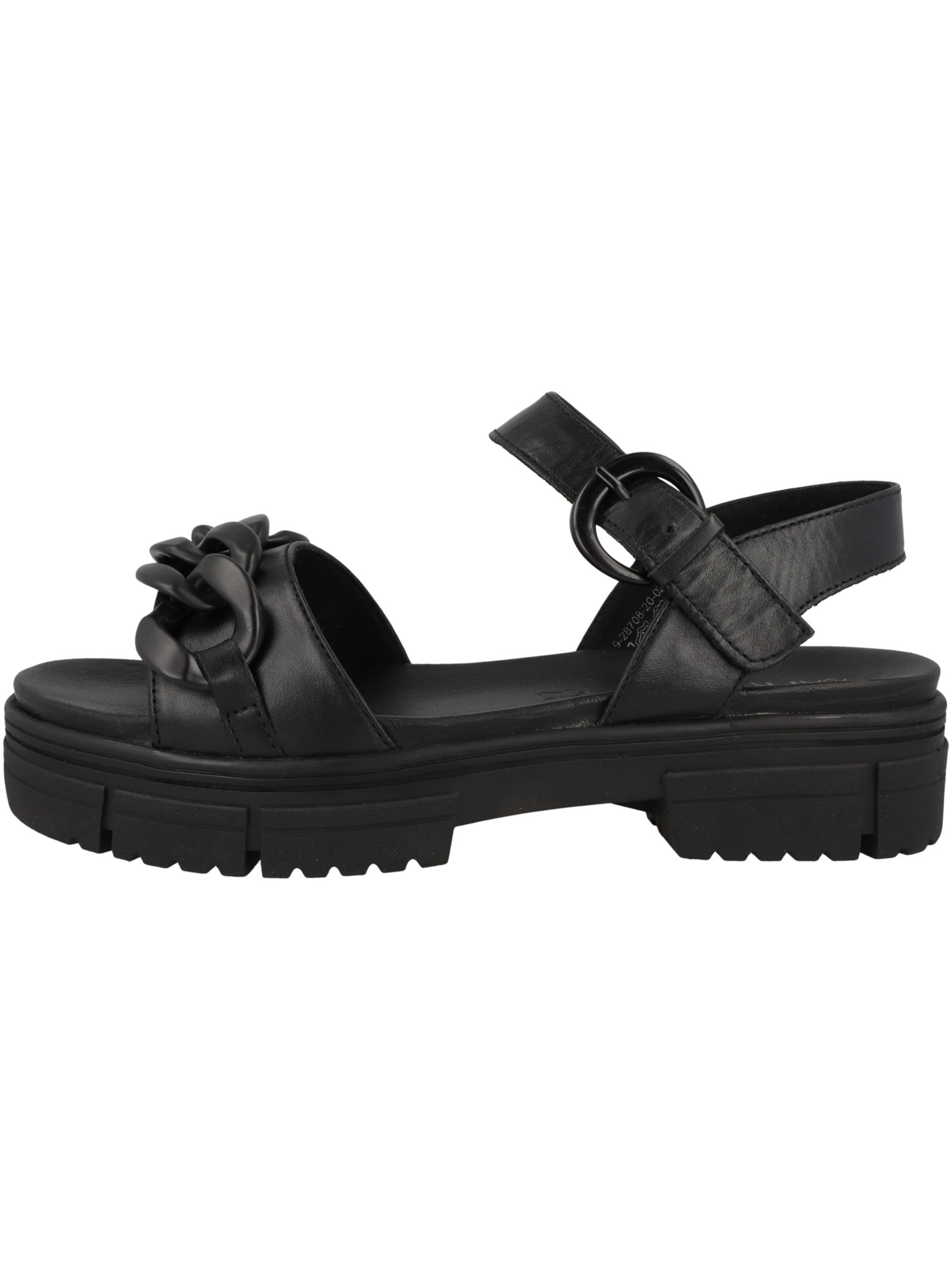 CAPRICE Sandale in Schwarz