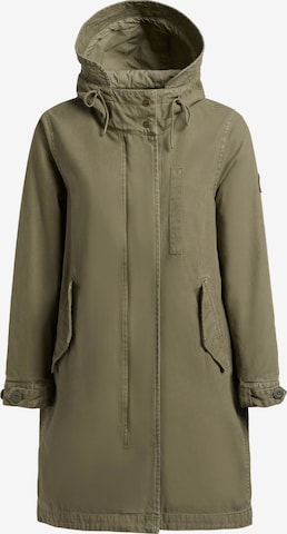 Manteau mi-saison 'FREYA' khujo en vert : devant