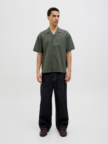 Comfort fit Camicia 'JJESummer Resort' di JACK & JONES in verde