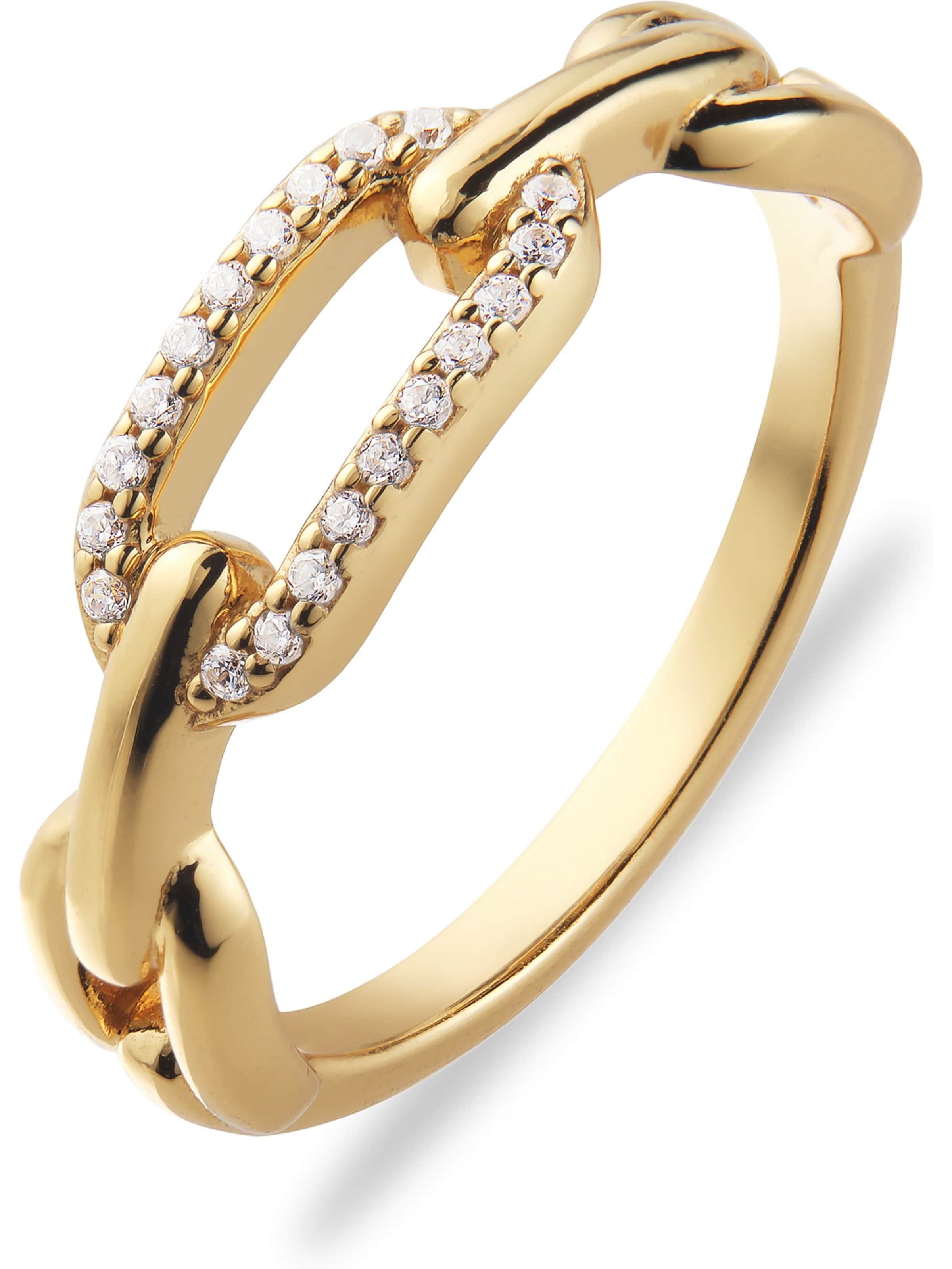 CHRIST Ring in Gold: Vorderseite