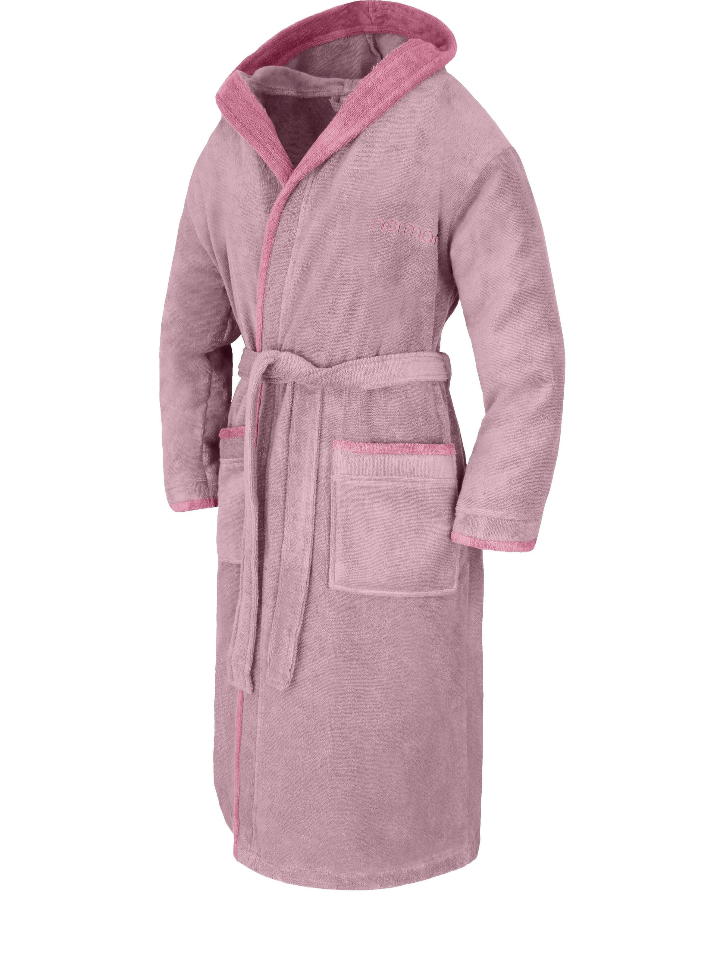 normani Bathrobe long in Pink