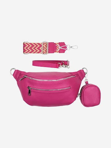 SevaBags Crossbody Bag in Pink: front