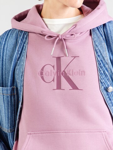 Felpa di Calvin Klein Jeans in rosso