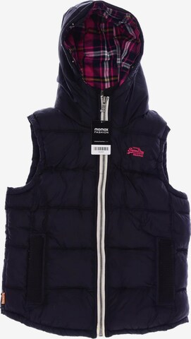 Superdry Vest in M in Black: front