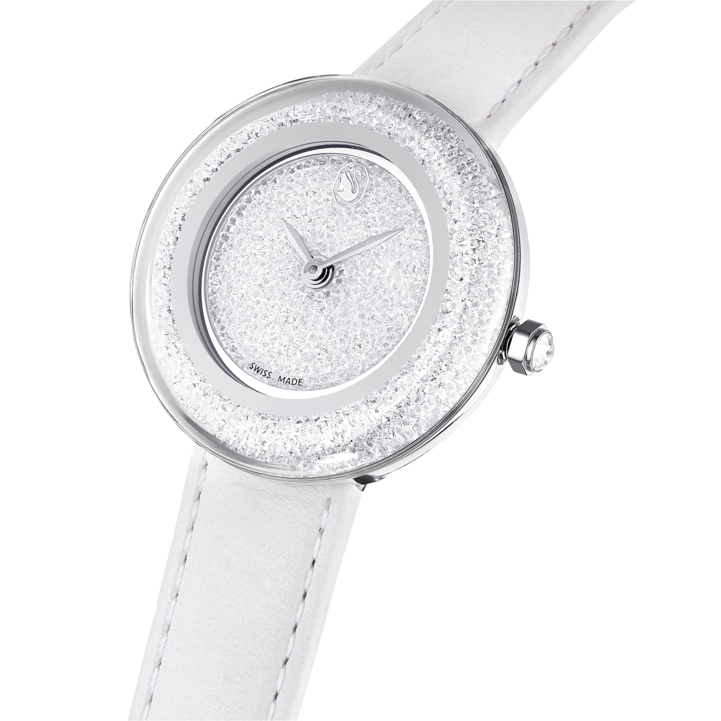 Swarovski Uhr in Silber