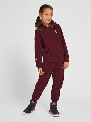 Hummel Tapered Bukser 'Nuette' i rød