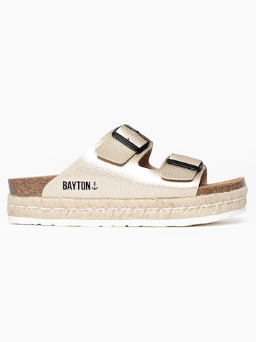 Bayton Pantolette 'Alcee' in Gold