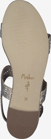 MENBUR Sandals '22418' in Grey