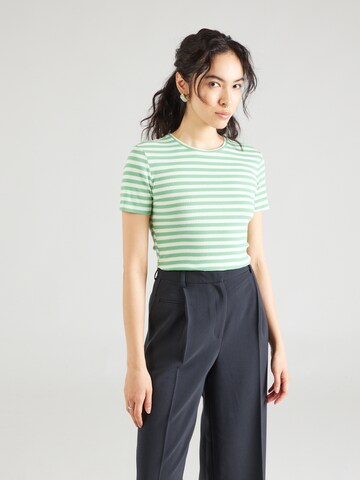 PIECES - Camisa 'RUKA' em verde: frente