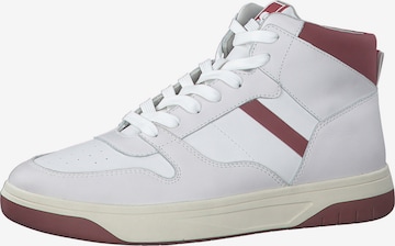 s.Oliver Sneakers high i hvit: forside