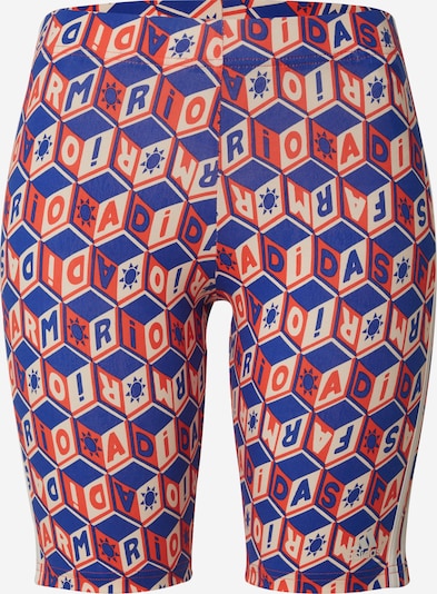 ADIDAS SPORTSWEAR Pantalon de sport 'Farm' en crème / bleu / rouge clair, Vue avec produit