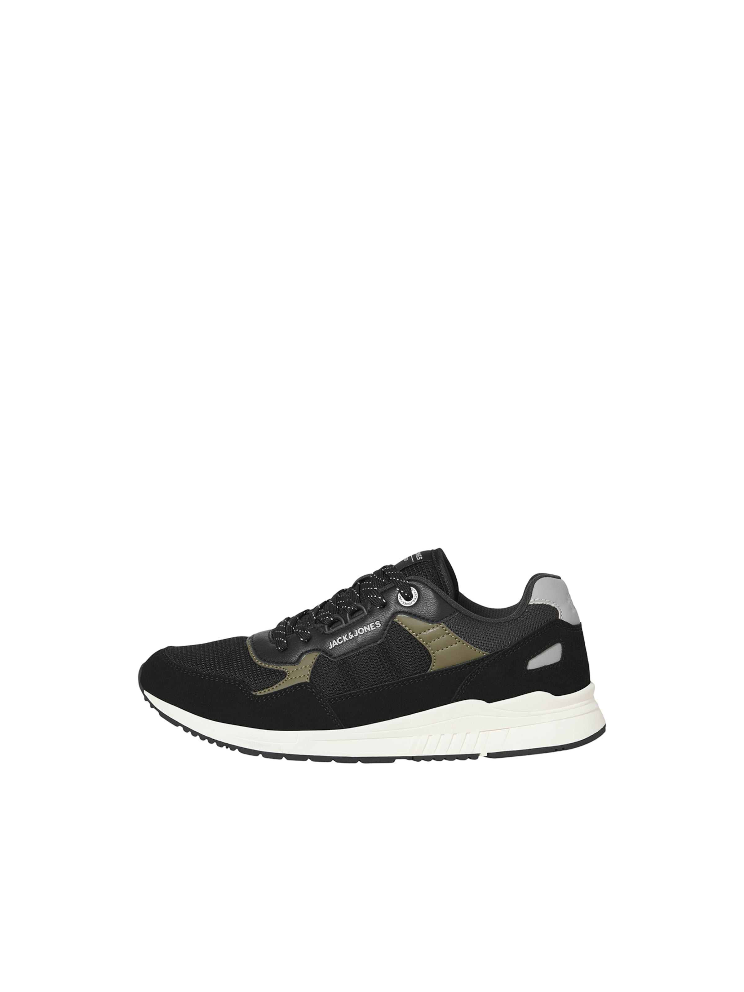 JACK & JONES - Zapatillas deportivas bajas 'JFWJUPITER' en negro: frente
