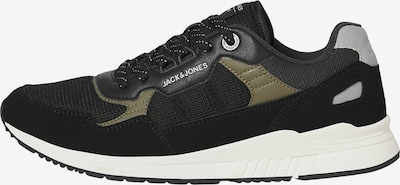 JACK & JONES Matalavartiset tennarit 'JFWJUPITER' koossa 40 värissä harmaa / oliivi / musta, Tuotenäkymä