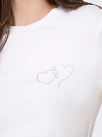 Maglietta 'ONLAriana' di ONLY in bianco