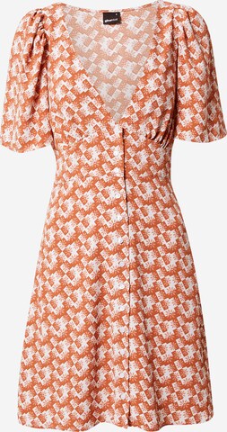 Robe-chemise 'Carola' Gina Tricot en orange : devant