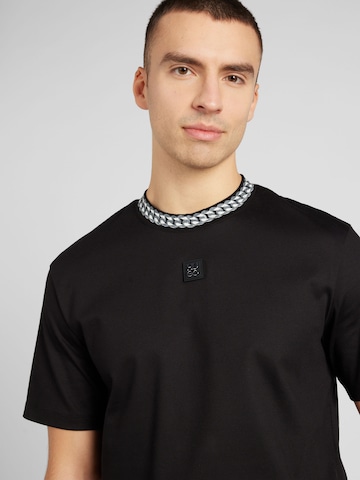 HUGO Red - Camisa 'Deternal' em preto