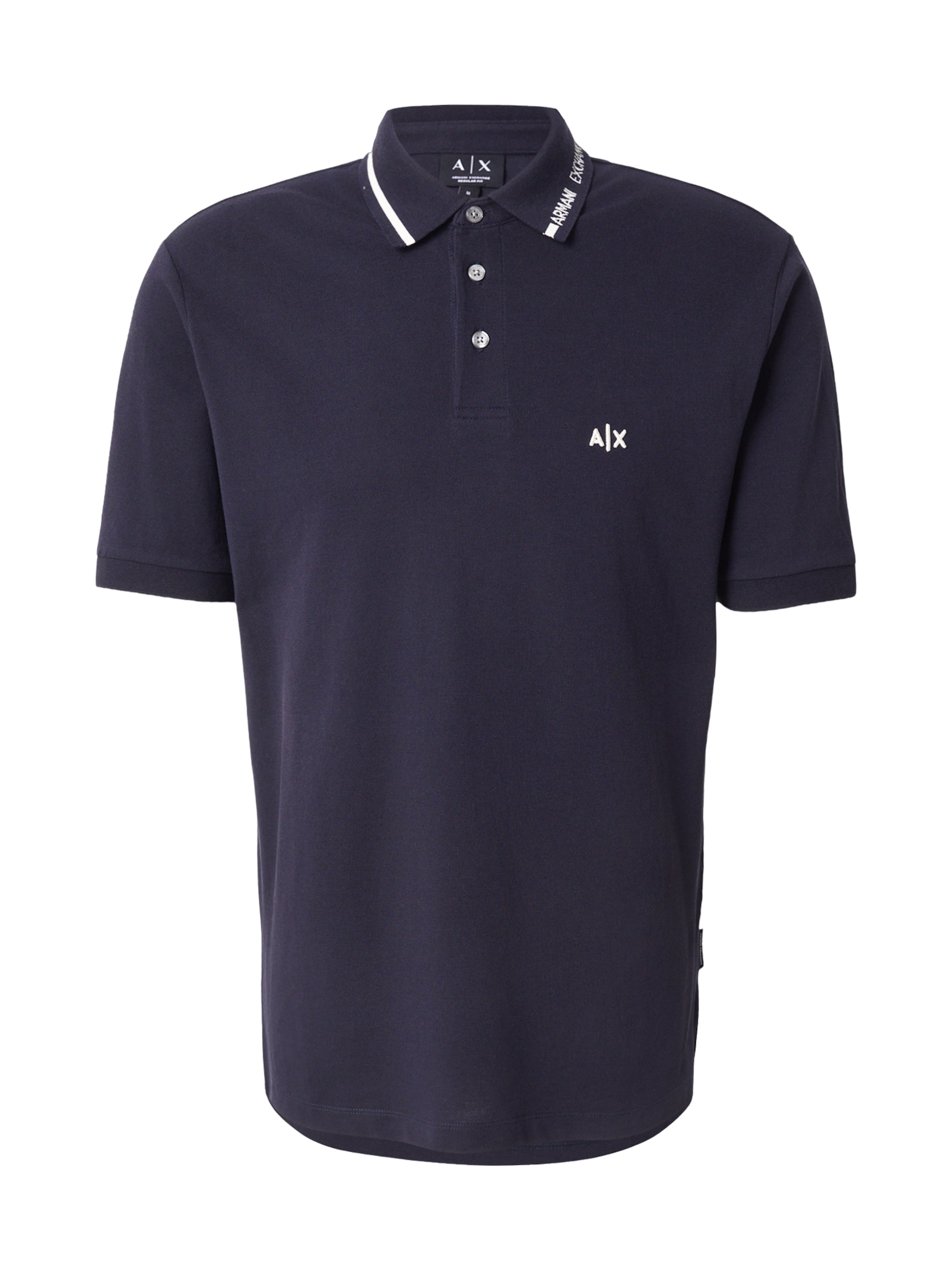 ARMANI EXCHANGE Tričko - Modrá: predná strana
