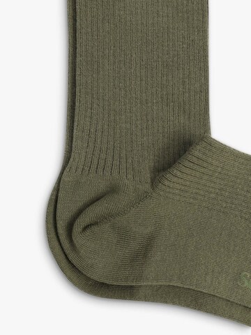 Scalpers Къси чорапи 'Moon' в зелено