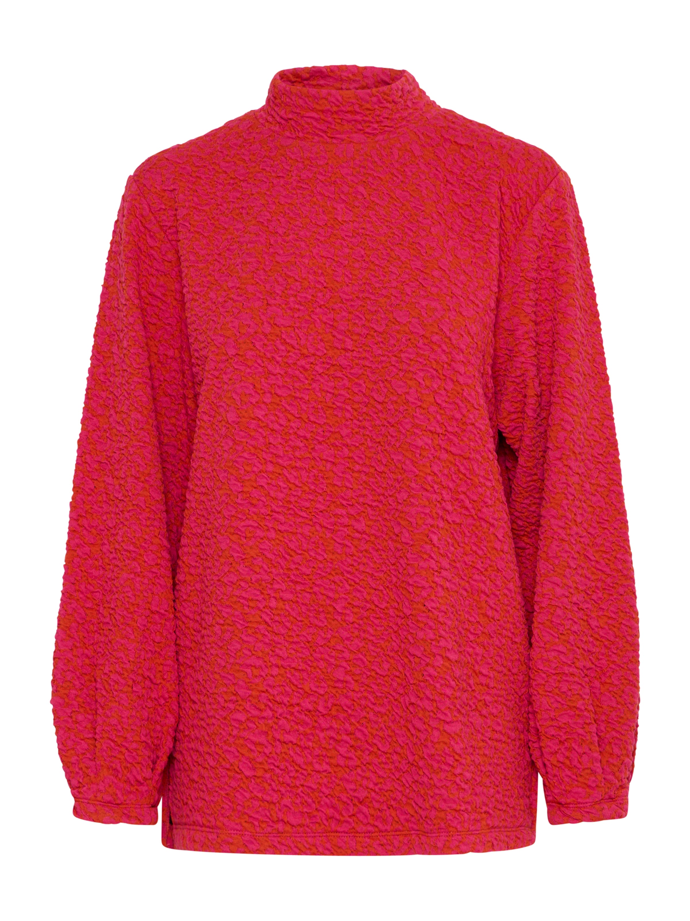 ICHI Sweatshirt 'OELLY' i rød: forside