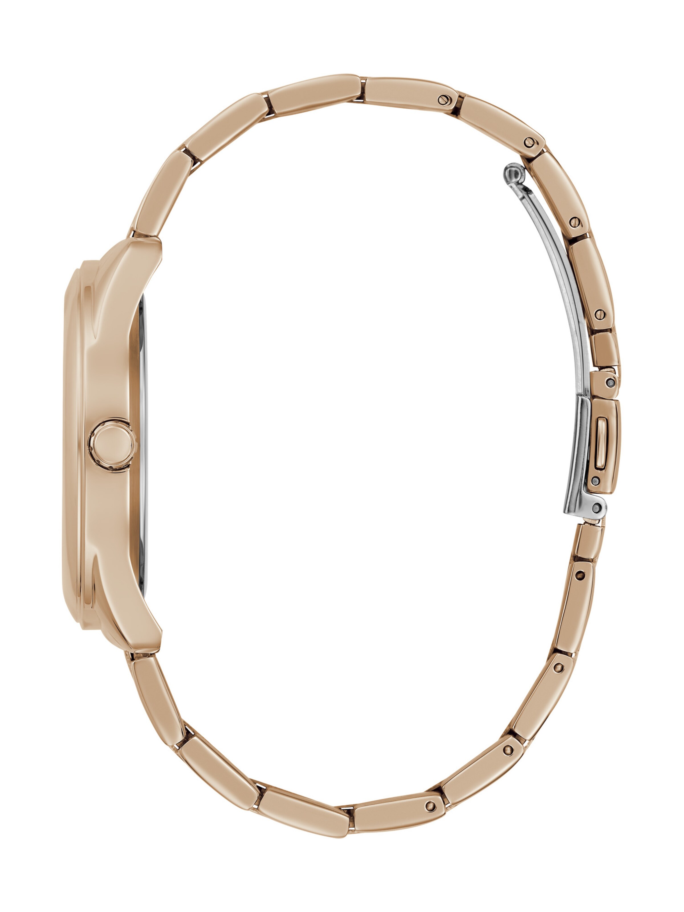 GUESS Analoguhr 'CUBED' in Gold