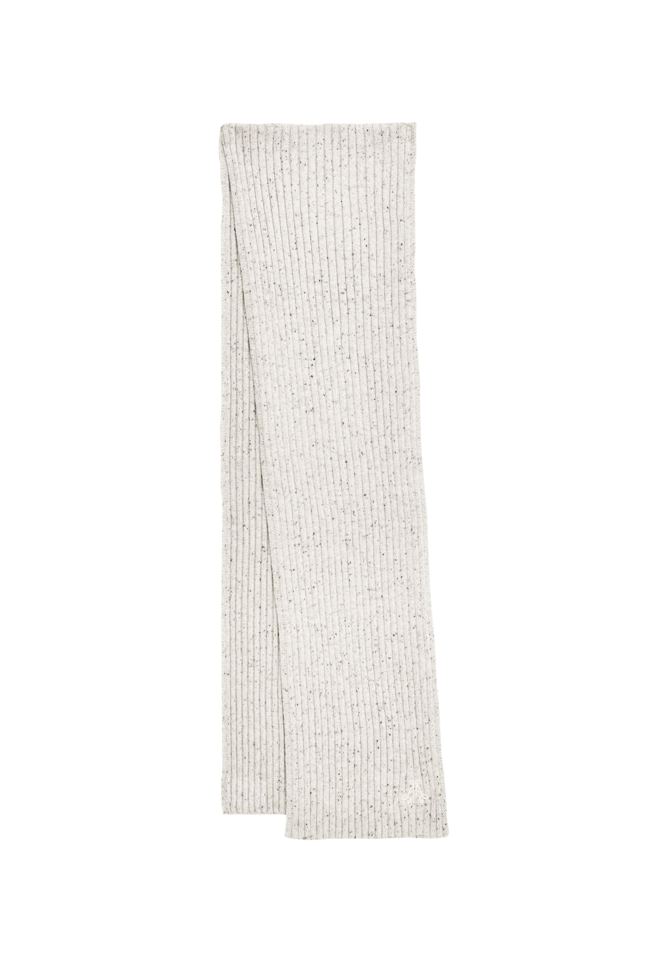 Écharpe 'Faarlo Tweed' ARMEDANGELS en beige : devant