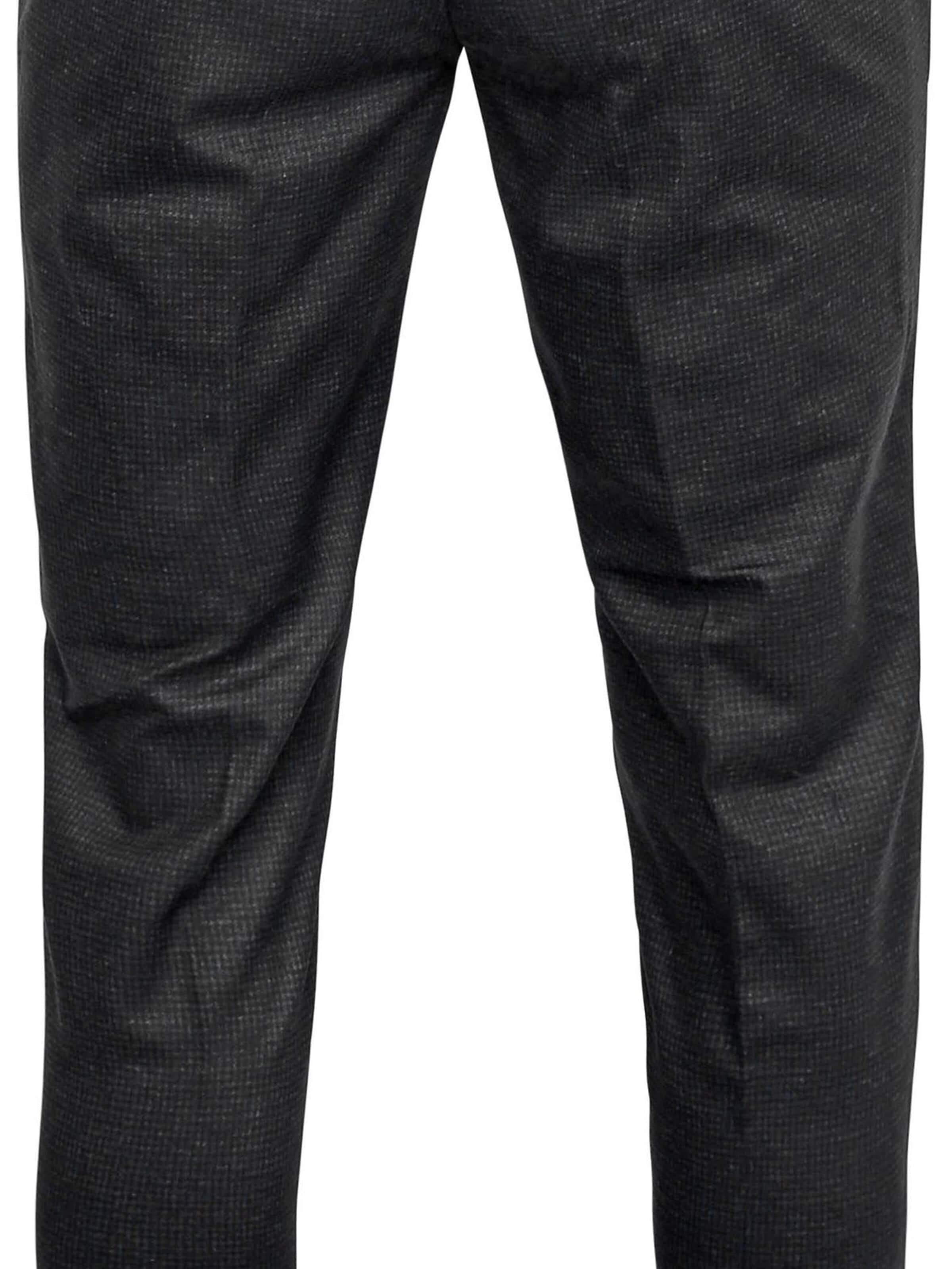Suitable Slim fit Chino Pants 'Das' in Grey