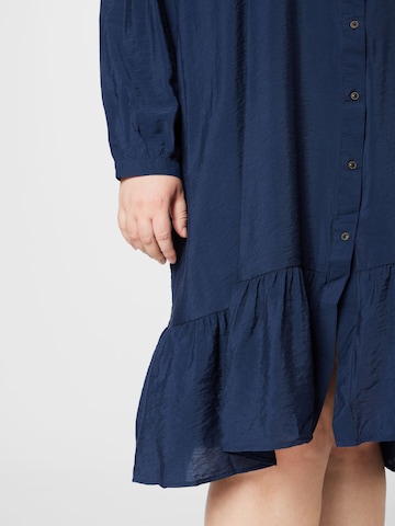 Zizzi Shirt Dress in Blue