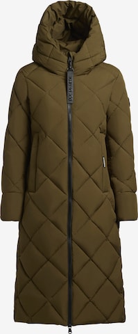 khujo Talvemantel ' ELOW ', värv roheline: eest vaates