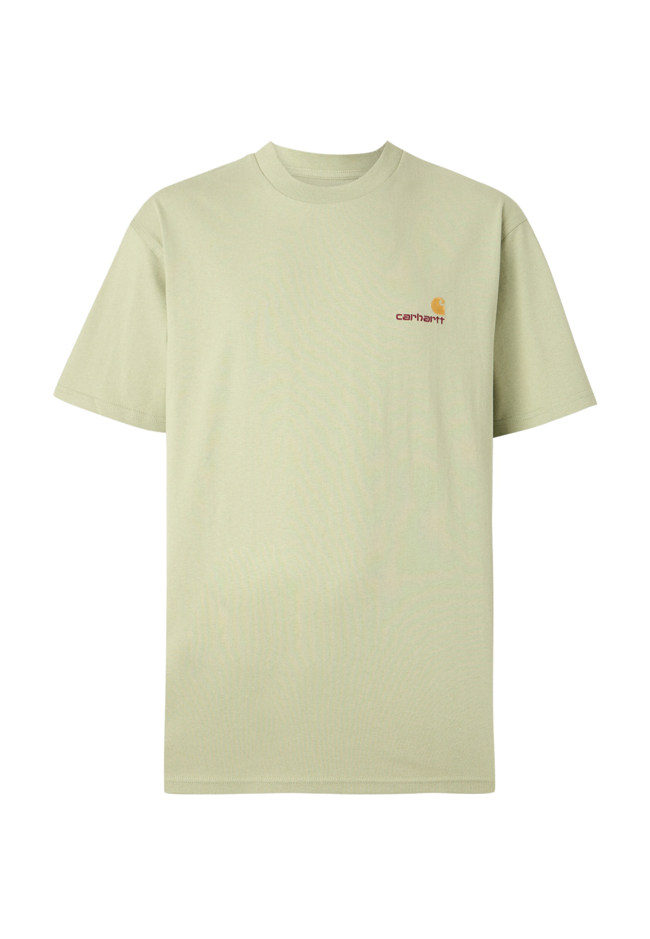 Carhartt WIP Paita 'American Script' värissä vihreä: etupuoli