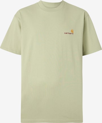 Carhartt WIP Paita 'American Script' värissä vihreä: etupuoli