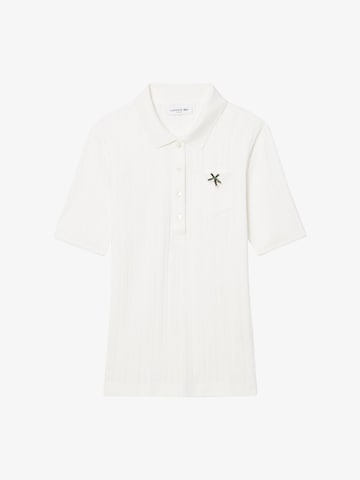 LACOSTE Polo in Weiß: Vorderseite