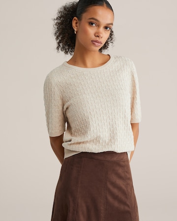 WE Fashion - Pullover em bege: frente