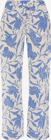 Pantalon de pyjama ' Sleep & Lounge ' Hanro en bleu : devant