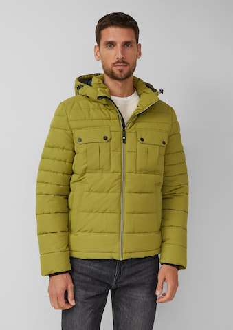 s.Oliver Winterjacke in Grün: Vorderseite
