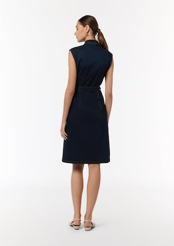 COMMA Kleid (OCS) in Blau: Rückseite