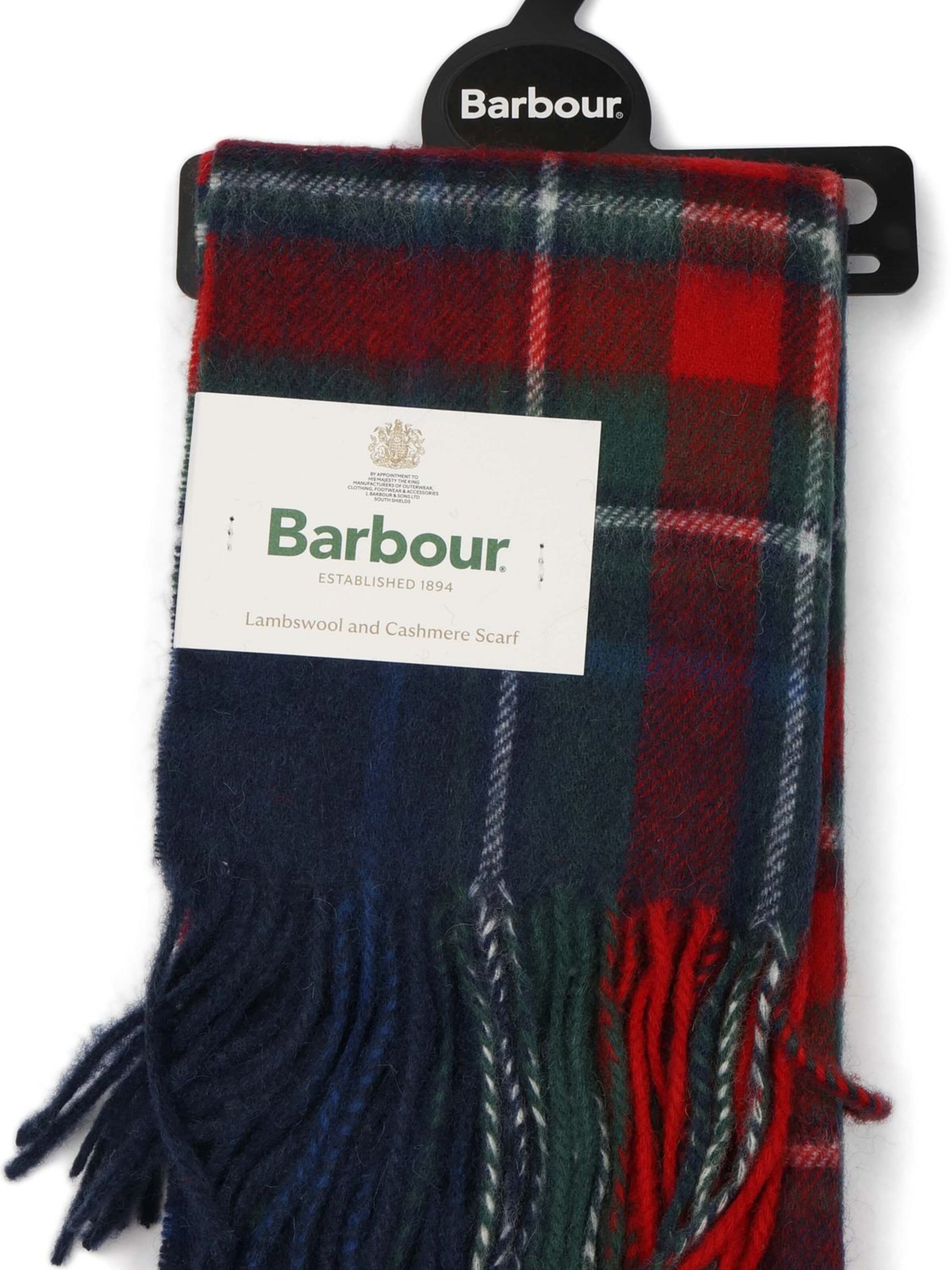 Écharpe 'Tartan' Barbour en bleu