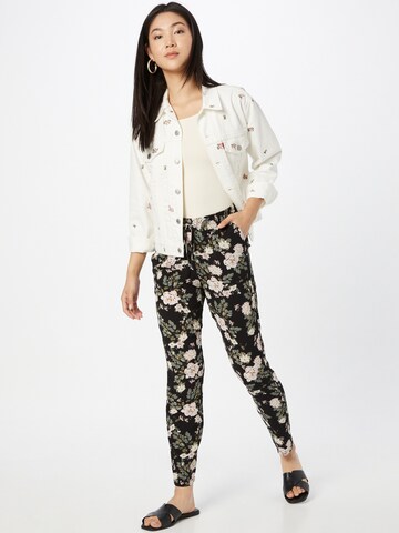 VERO MODA Regular Broek 'Saga' in Zwart