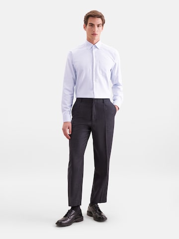 Coupe regular Chemise business SEIDENSTICKER en bleu