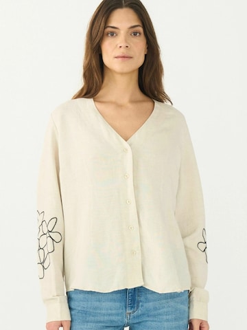 Pieszak Bluse 'Camilla' i hvid: forside