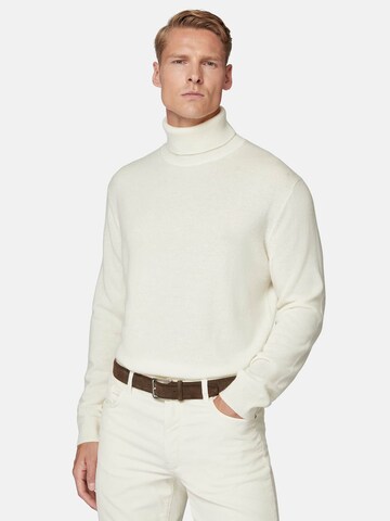 Boggi Milano Sweater in White: front
