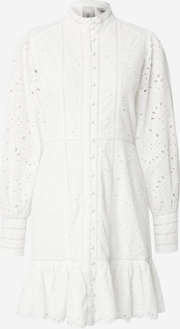 Robe-chemise 'YASALESSIA' YAS en blanc : devant