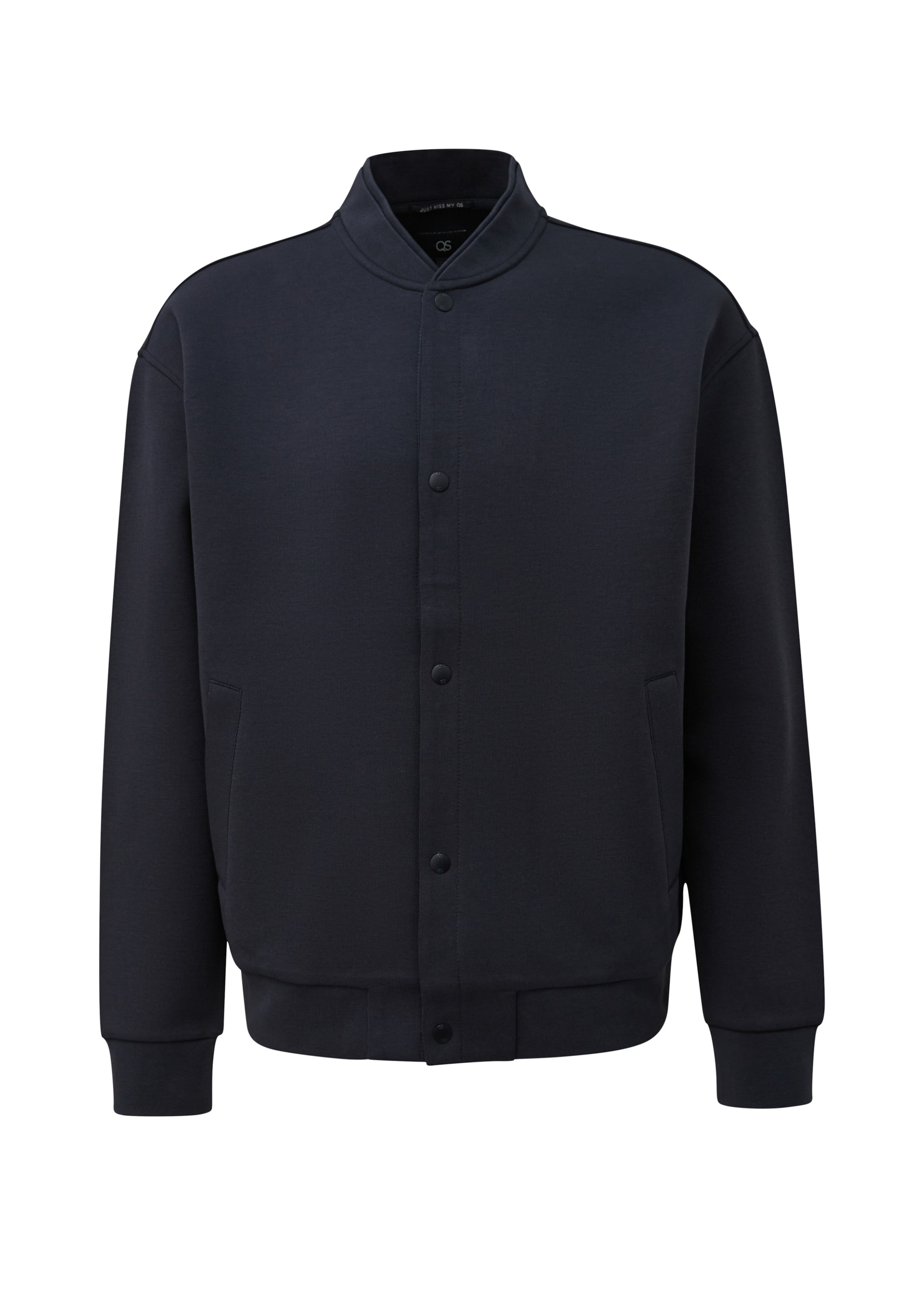 QS Sweat jacket in L in Navy, Item view